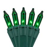 50 Green Christmas Tree Mini Lights, 6