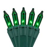 100 Green Christmas Tree Mini Lights, 6