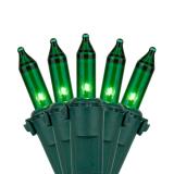 Commercial 150 Green Christmas Mini Lights, 6