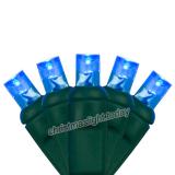 70 5mm Blue LED Christmas Lights, 4