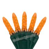 70 M5 Amber Orange LED Christmas Lights, 4