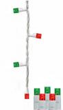 70 LED Icicle Lights Red & Green 5mm,Christmas Lights, 4