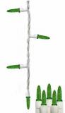 70 LED Icicle Lights Green,5M Christmas Lights, 4