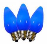 Led C9 Blue replacement Opaque 25pcs，Item Code:C9BLO25B