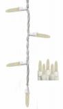 70 LED Icicle Lights Warm White ,Christmas Lights, 4