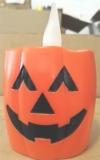D3”X5.5” pumkin LED candle,3xAAA Battery Operated(not included),warm white LED