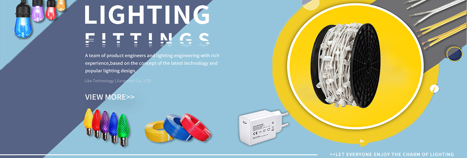 C7 C9 bulbs,spool socket, wire